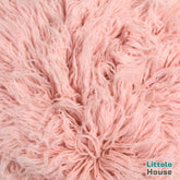 Natural Wool Flokati 3000 GSM Rugs Fur | 3x5 Feet | Light Pink
